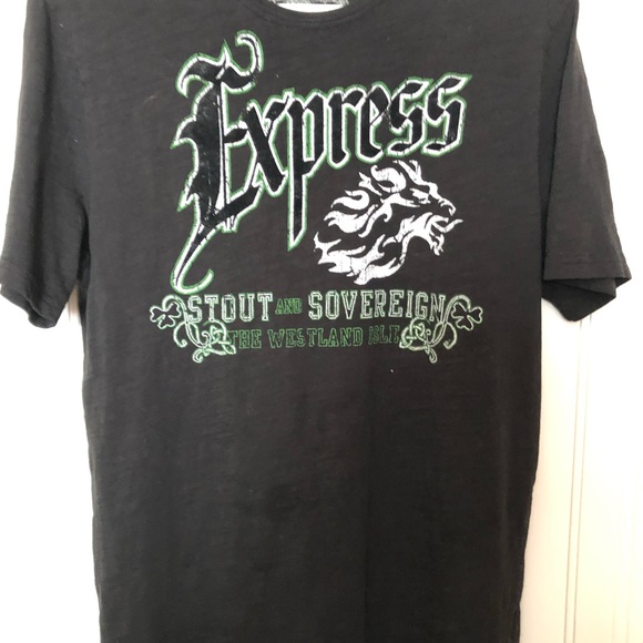 EXPRESS MENS T SHIRT*. large - Picture 2 of 6